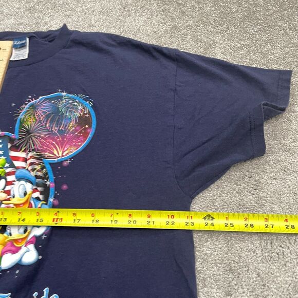 Disney Dreams Florida Mickey Mouse Graphic T-Shirt Mens XL Blue Preshrunk Tee - Picture 8 of 9